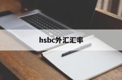 hsbc外汇汇率(汇率网8大银行今日外汇牌价)